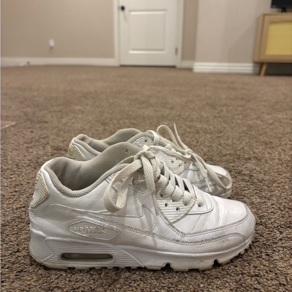 Nike Kids Air Max White Shoes